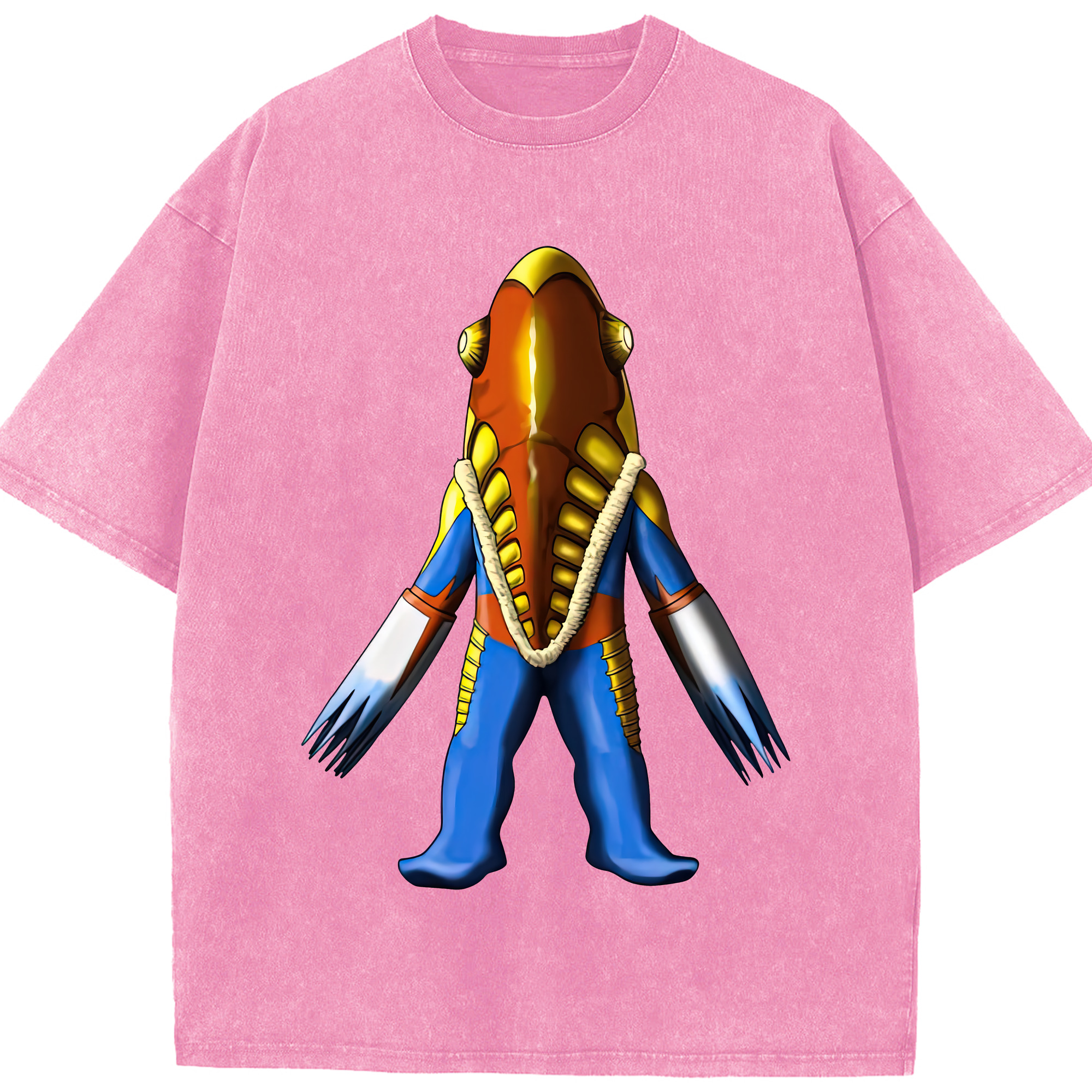 （画像用） ウルトラマン Ultraman 綿100% ヴィンテージ風 半袖Tシャツ（フロントプリント）